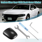 Gear Shift Knob Cover Trim for Dodge Challenger Charger (2015–2023)