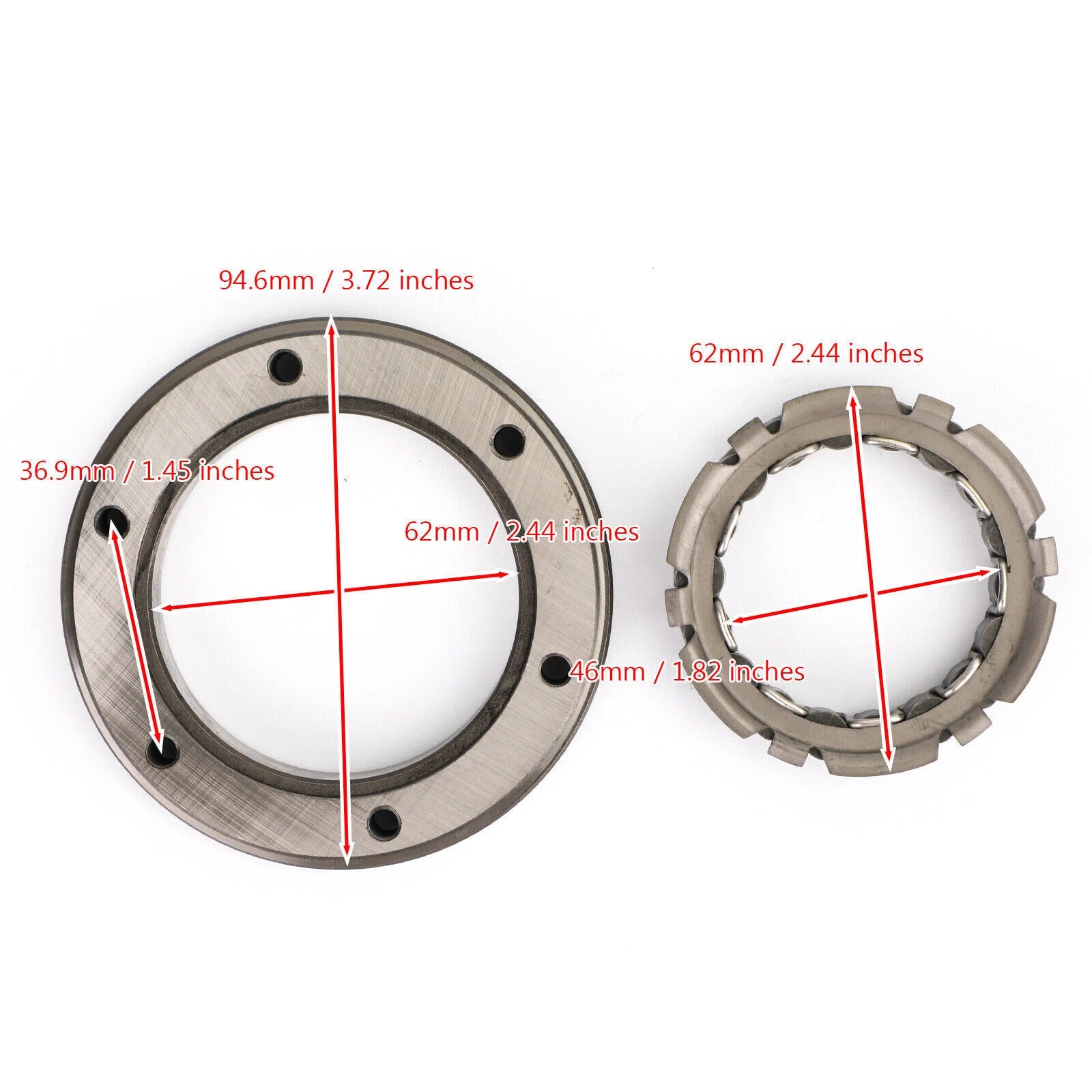Starter Clutch Sprag One Way Bearing for Kawasaki KLX400 R SR KFX400 (2003–2006)