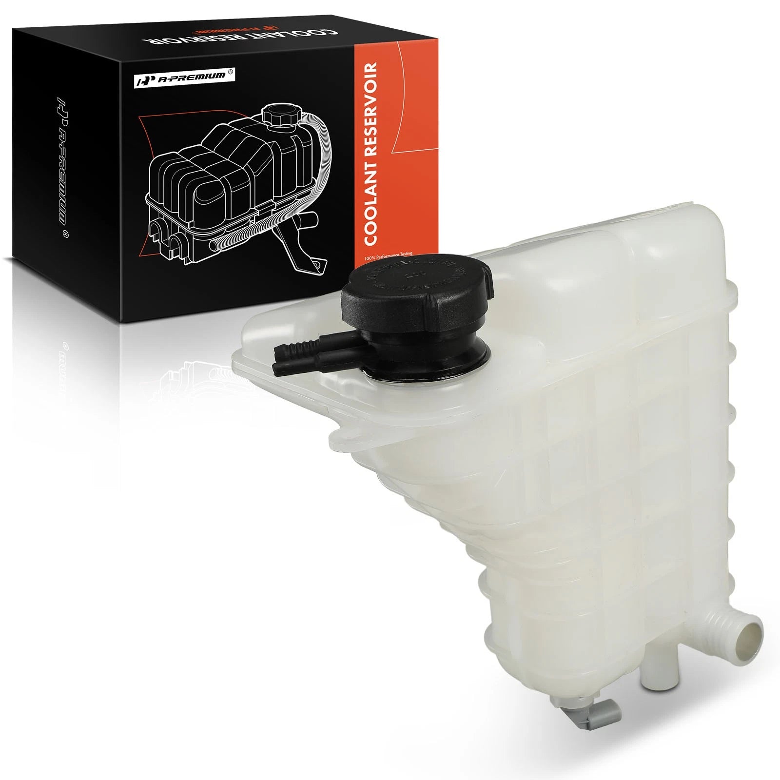 Front Engine Coolant Reservoir with Cap & Sensor for BMW E39 M5 (1996–2003)