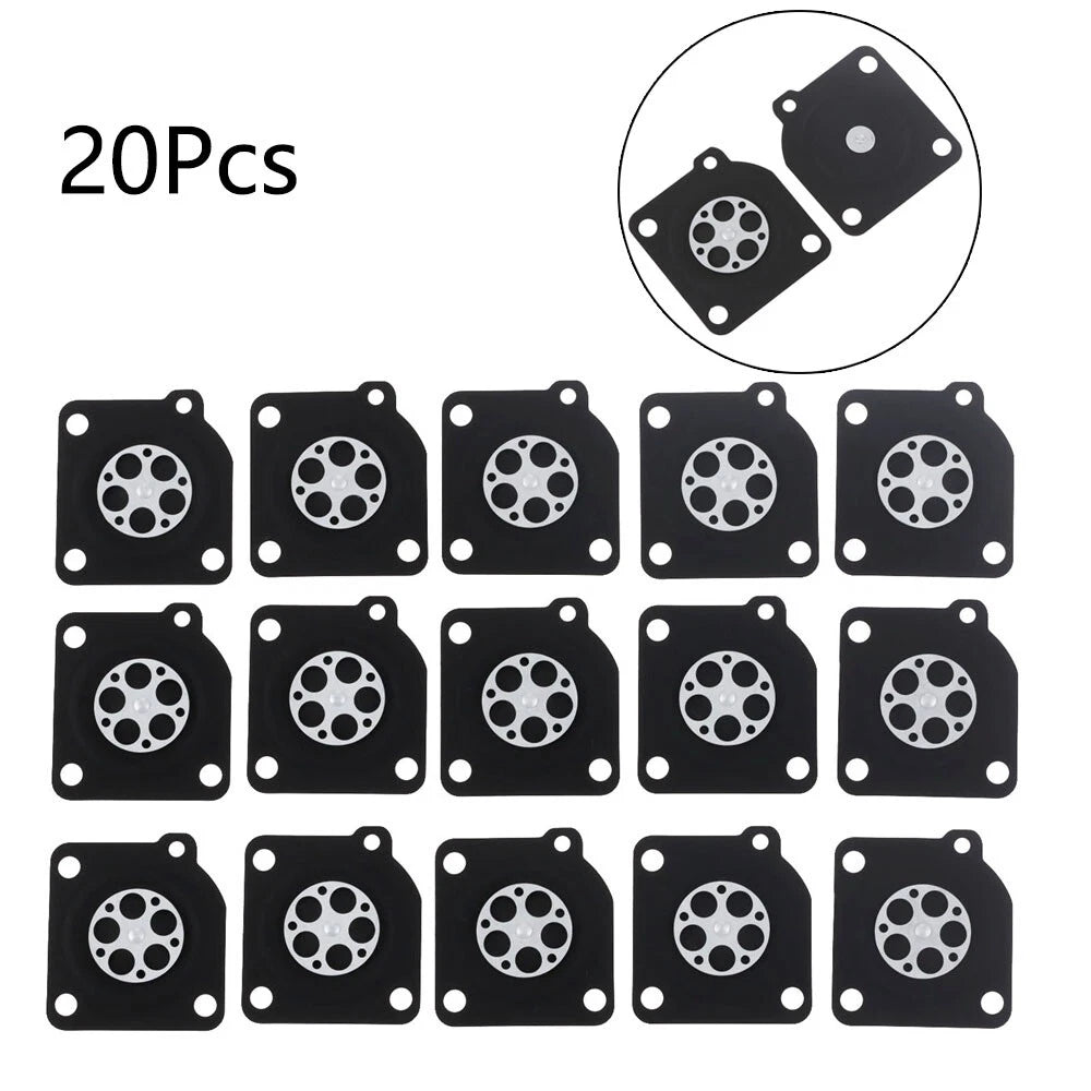 20Pcs Carburetor Metering Diaphragm for ZAMA C1U (A015010)