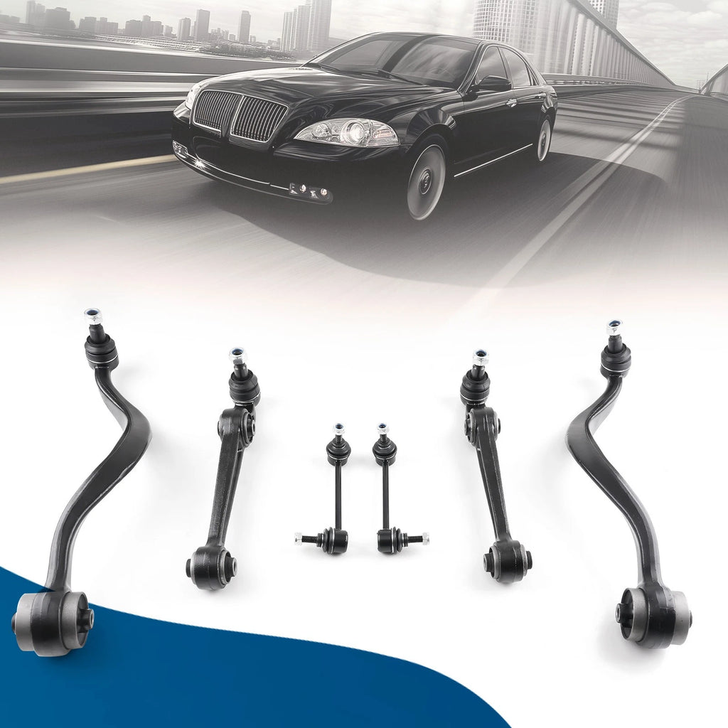 6x Front Lower Control Arms Kit for Ford Fusion Lincoln Zephyr Milan (2006)