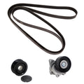 Drive Belt Idler Pulley Tensioner Kit for Mercedes R129 W140 (1990–2002)