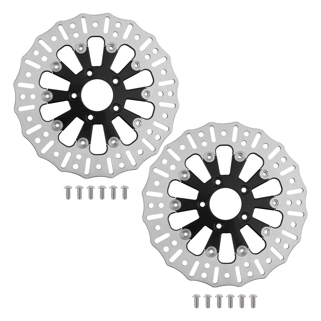 2X Floating Brake Rotors for Harley-Davidson Touring/Softail (2008-2024)