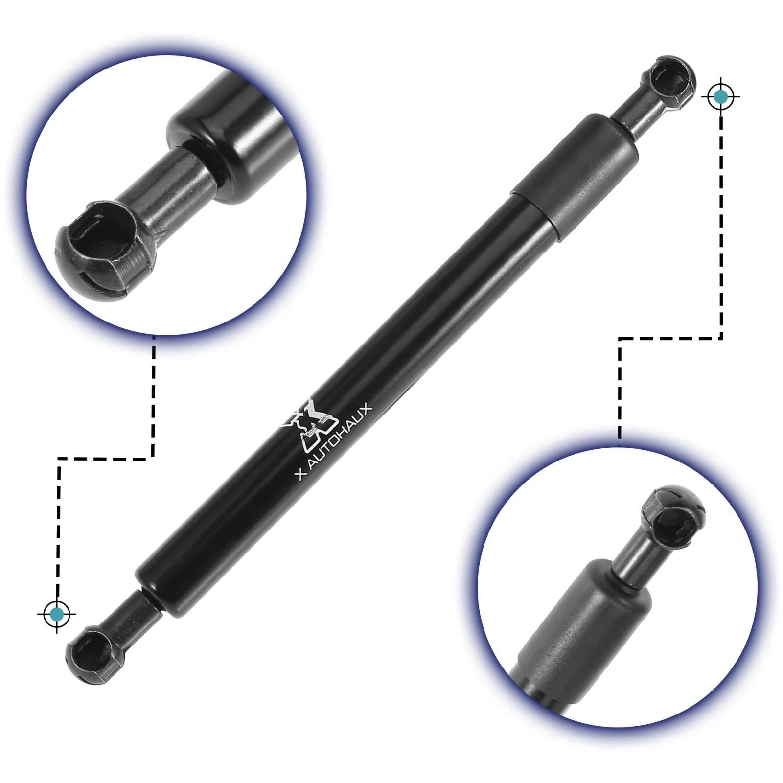 Set of 2 Tailgate Lift Support Gas Struts for Ford F-150 (2004–2014)