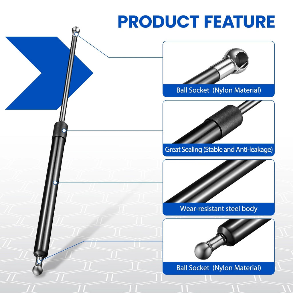 20 Inch Gas Struts 1115N Lift Support Shocks for Camper Cap (2015-2019)