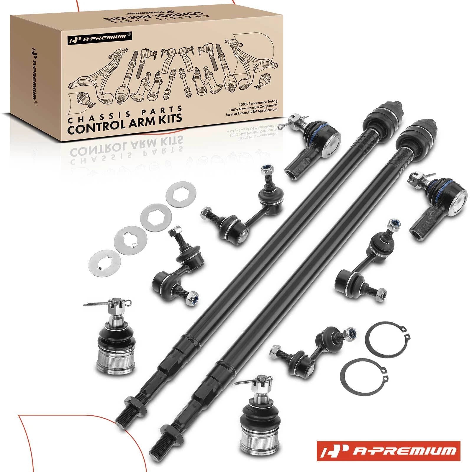 10x Ball Joint Sway Bar Link Tie Rod for Honda Element (2003–2011)