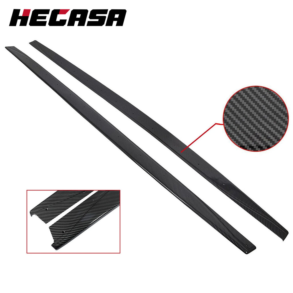 Side Skirts for BMW F80 M3 M Performance MP Style (2014–2018) Carbon Fiber Look