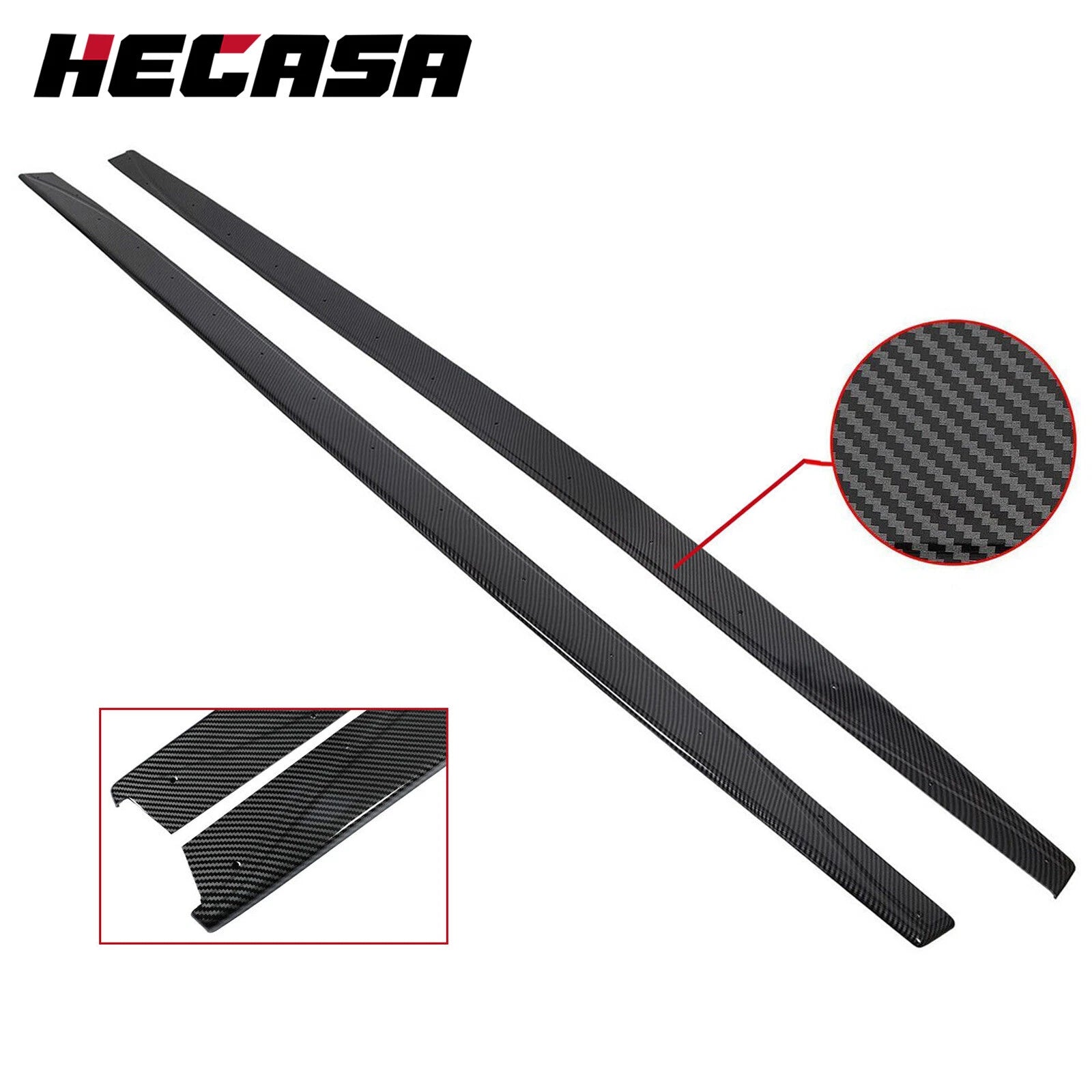 Side Skirts for BMW F80 M3 M Performance MP Style (2014–2018) Carbon Fiber Look