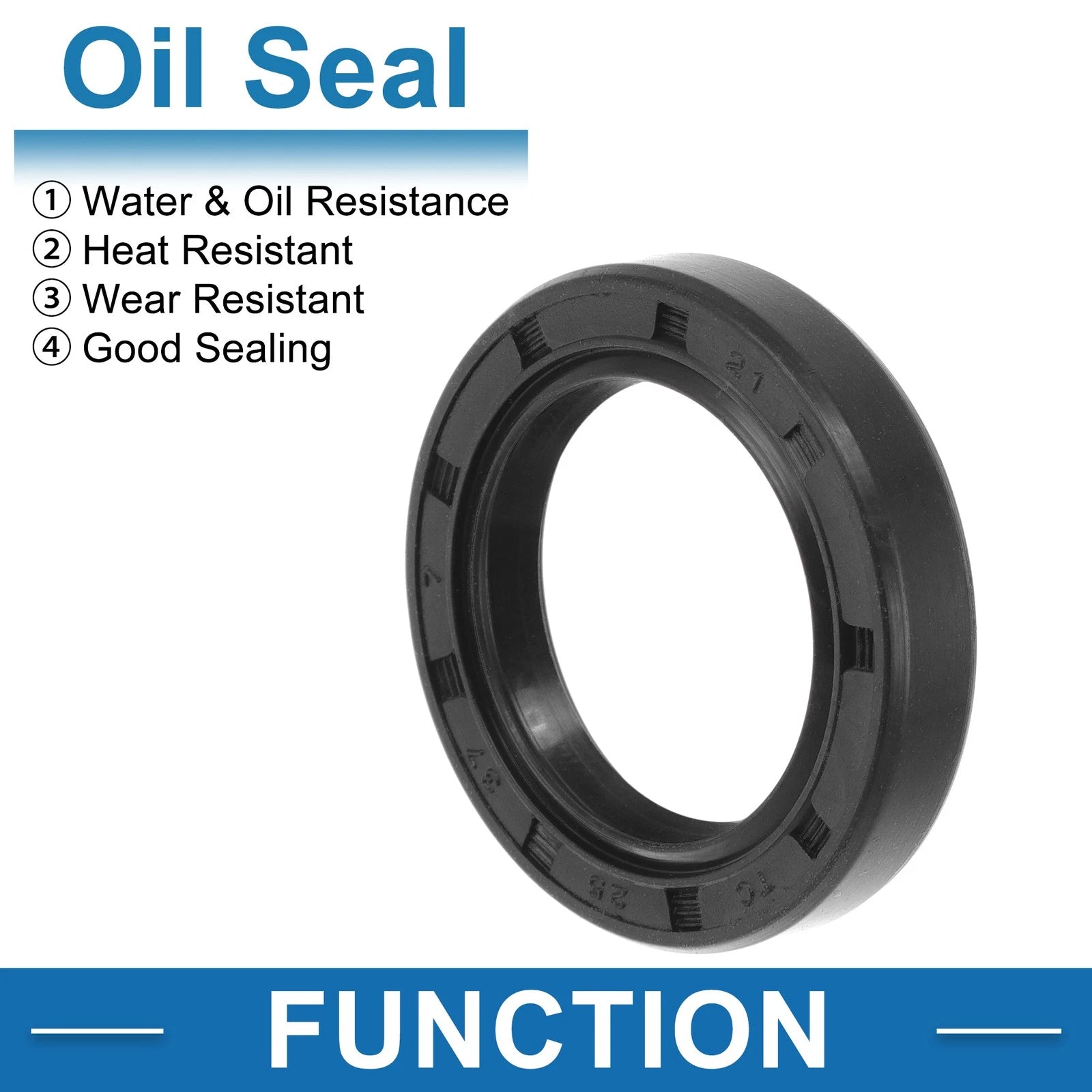 Set of 5 Oil Seal Rotary Shaft Seal 25x38x7mm for Various Models