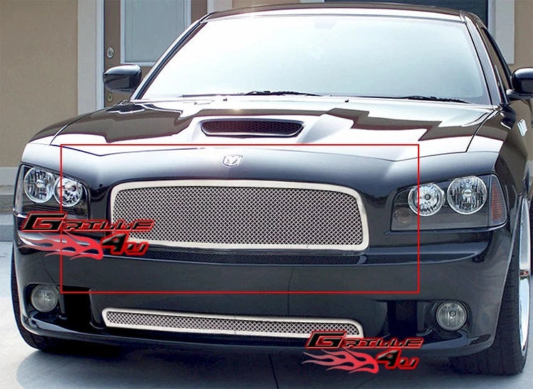 Stainless Steel Mesh Grille Insert for Dodge Charger (2005–2010)