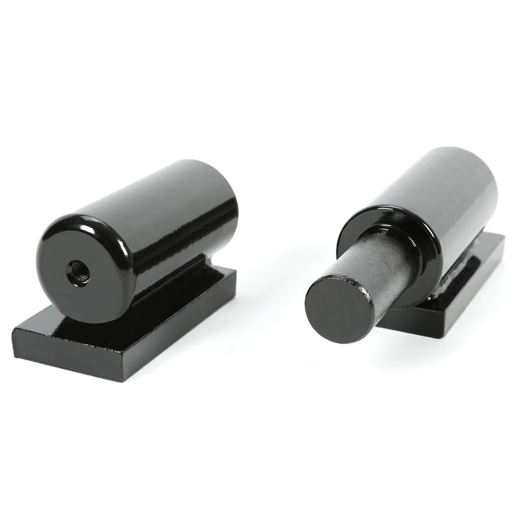 Pair Heavy Duty 7" Steel Barrel Hinges for Metal Gates Doors
