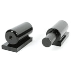 Pair Heavy Duty 7" Steel Barrel Hinges for Metal Gates Doors