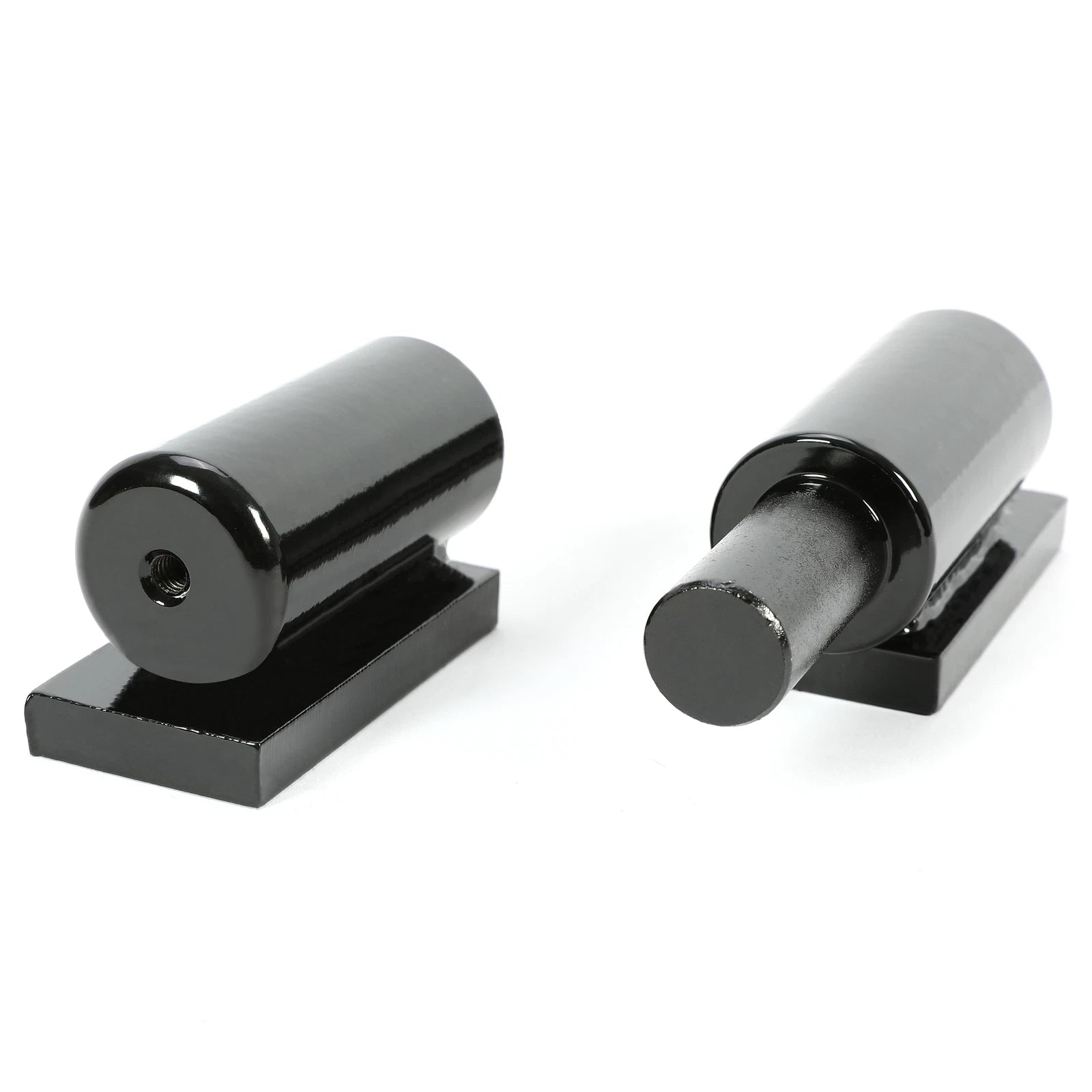 Pair Heavy Duty 7" Steel Barrel Hinges for Metal Gates Doors