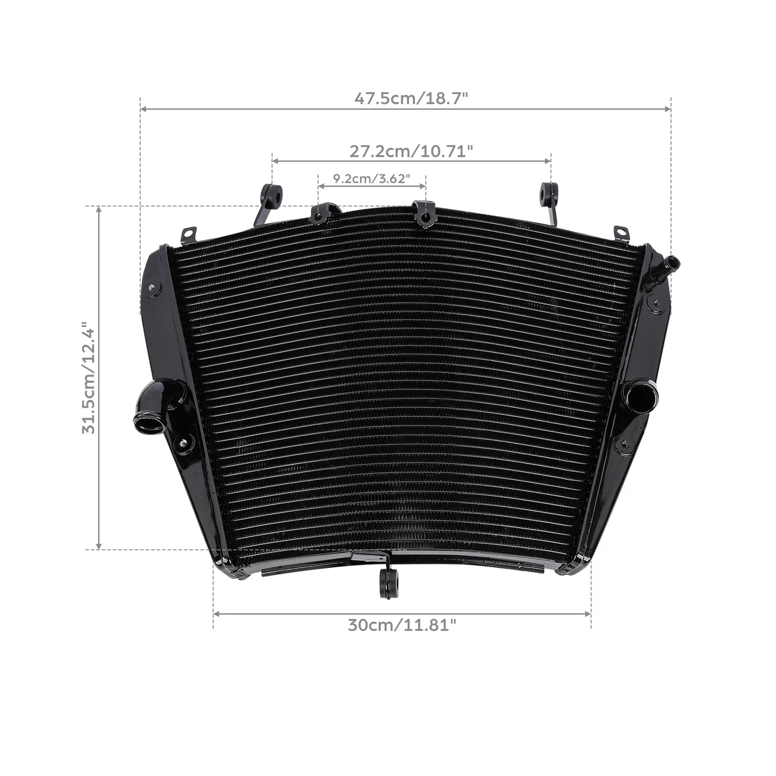 Engine Radiator Cooling Cooler for Honda CBR1000RR (2017–2019)