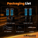 24 Way Adjustable Coilover Shocks for Mitsubishi Eclipse (1995–1999)