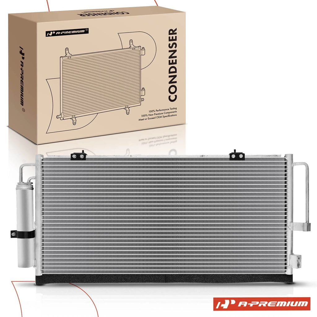 A/C Condenser with Receiver Drier & Bracket for Subaru Impreza (2002–2003)
