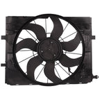 Radiator Cooling Fan Assembly for Mercedes CLS450 GLC43 GLC300 E350 E450 (2017–2023)