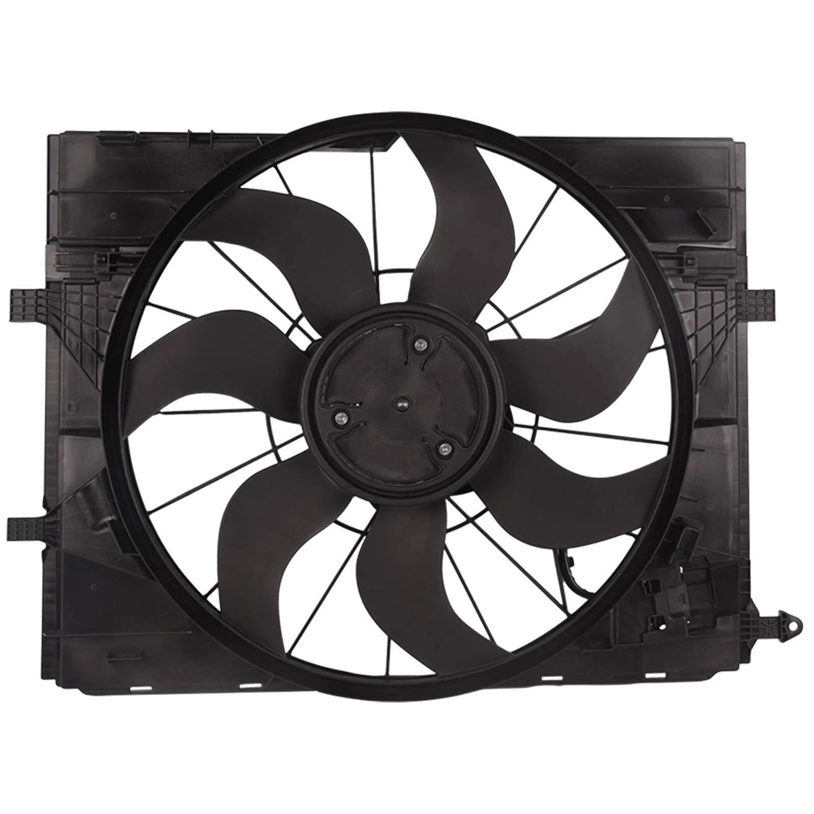 Radiator Cooling Fan Assembly for Mercedes CLS450 GLC43 GLC300 E350 E450 (2017–2023)