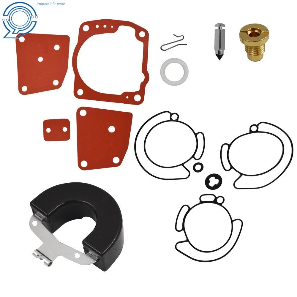 2X Carburetor Rebuild Kit for Johnson Evinrude V4 V6 (90-175 HP)