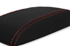 Center Console Lid Armrest Cover for Scion TC (2005–2010) Red Stitch