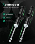 Pair Rear Shock Struts for Subaru Impreza (2008–2014), Legacy (2015–2017)