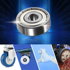 10pcs 6x22x7mm Double Metal Shield 636ZZ Ball Bearings for Automotive Applications