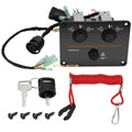 Top Twin Dual Key Switch Assembly Panel for Yamaha (6K1-82570-08, 6K1-82570-13-00)
