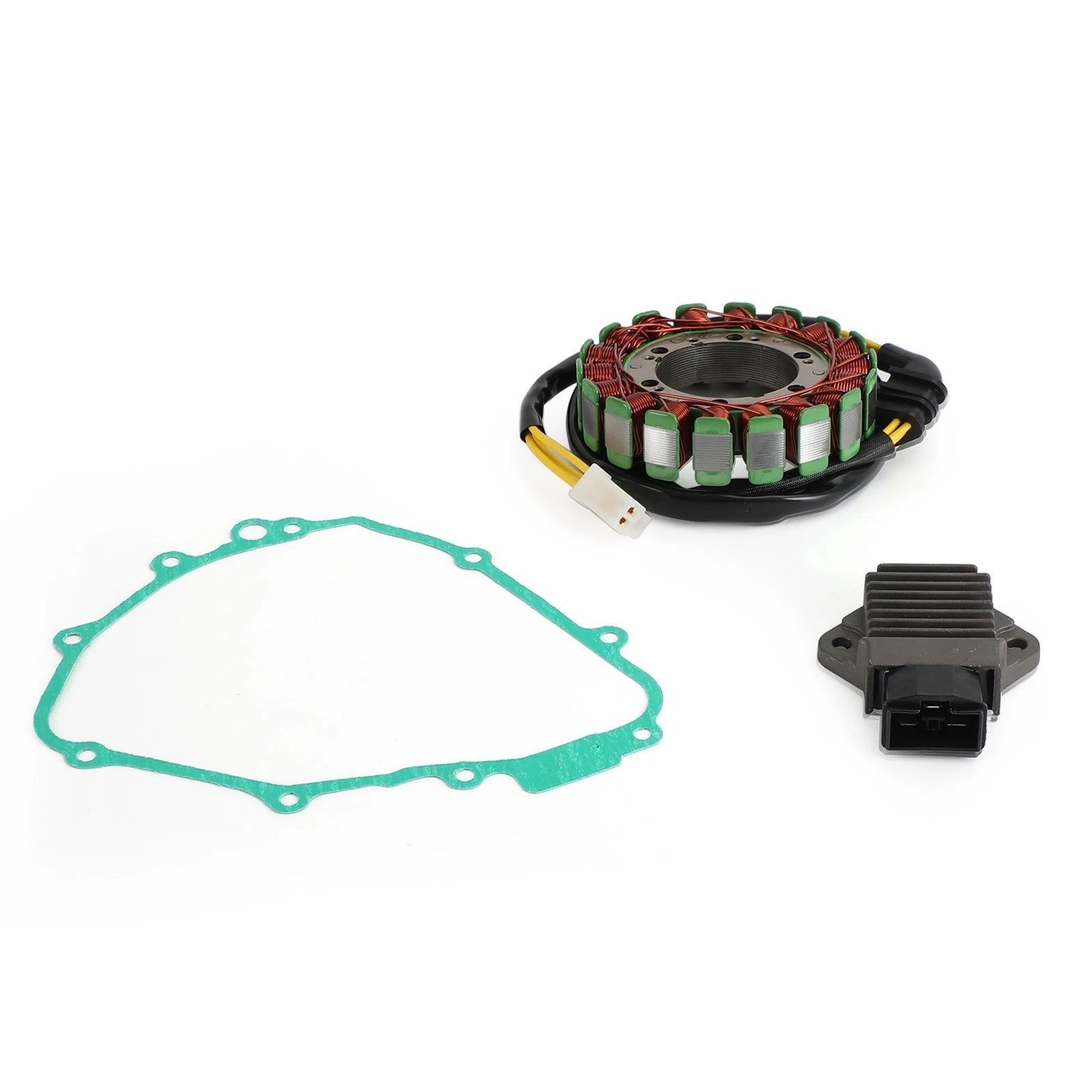 Magneto Coil Stator + Voltage Rectifier + Gasket for Honda CBR900RR CBR919RR (1996–1999)