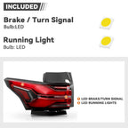 LED Tail Light Outer Left for Chevrolet Traverse (2022–2024)