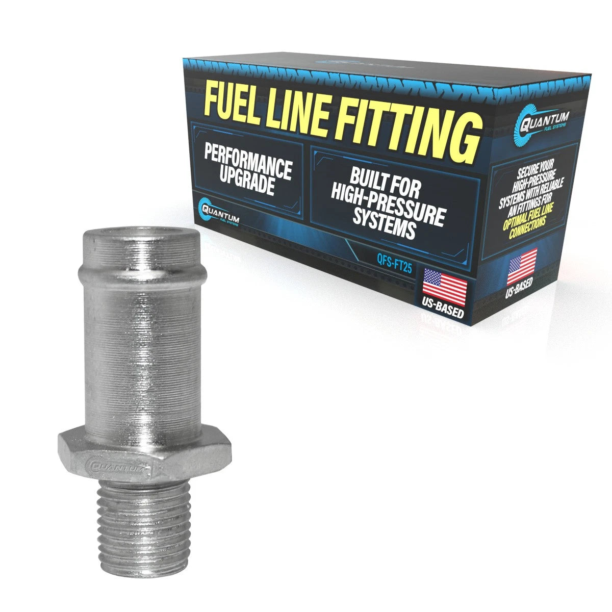 QFS 12mm OD Extreme Fuel Pump for Fit (Replaces 128-3025)