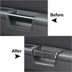 Carbon Fiber Interior Door Pusher Panel Cover for Dodge Challenger (2008-2014)