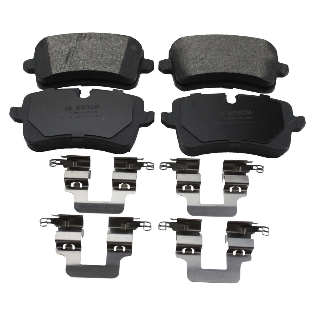 Set of 4 Bosch QuietCast Rear Semi-Metallic Brake Pads for Audi A6 A7 RS7 S6 (2012–2021)
