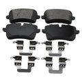 Set of 4 Bosch QuietCast Rear Semi-Metallic Brake Pads for Audi A6 A7 RS7 S6 (2012–2021)