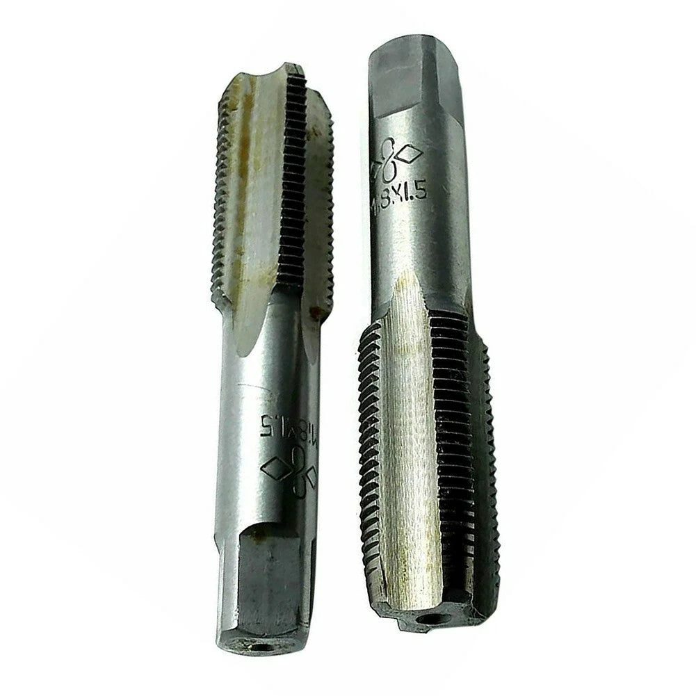 1 Pair M18x1.5mm Pitch Taper Tap for Metric Applications