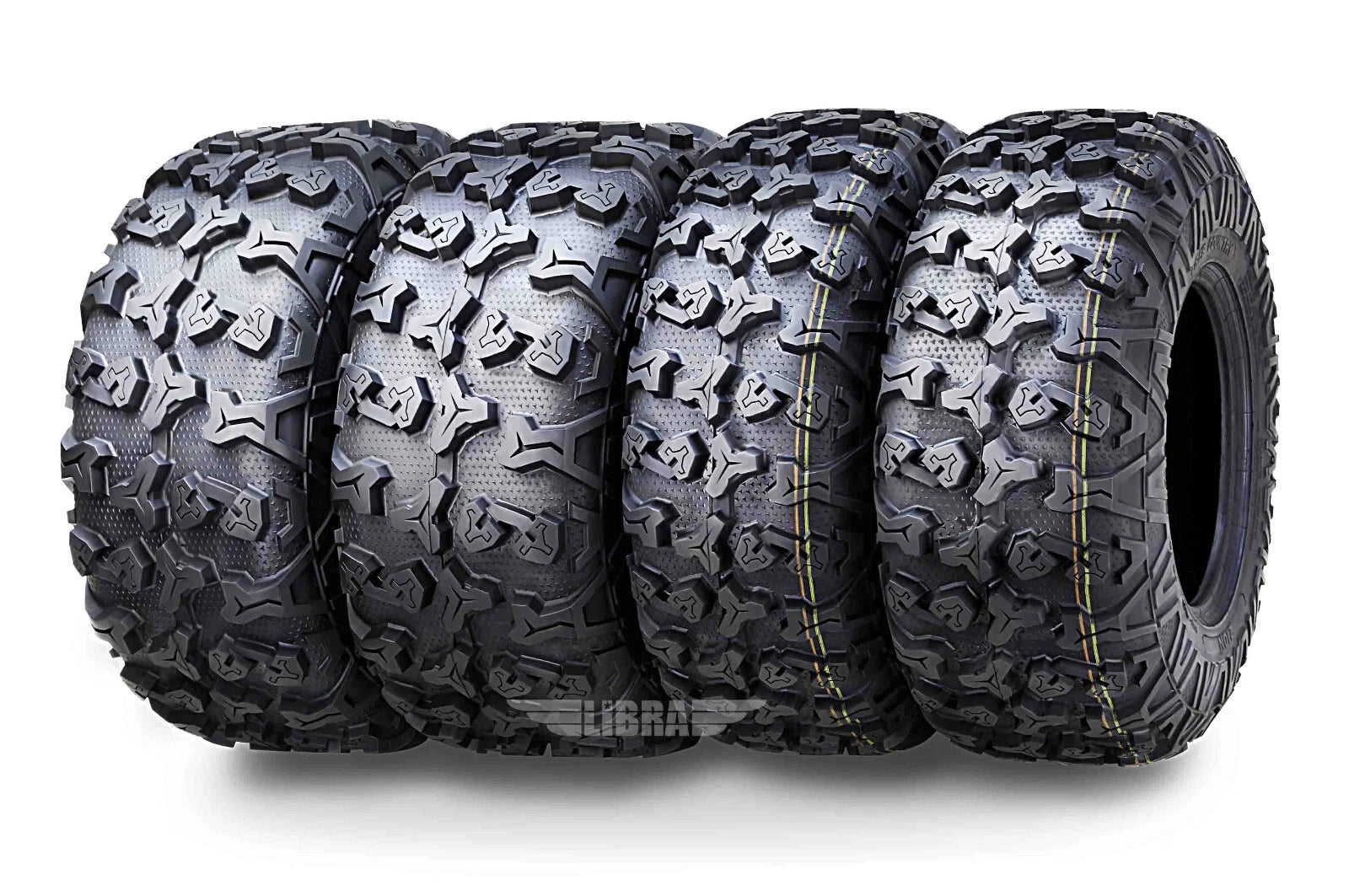 Set of 4 ATV/UTV Tires 27x9x14 & 27x11x14 for Bennche Warrior 800 (2017–2019)