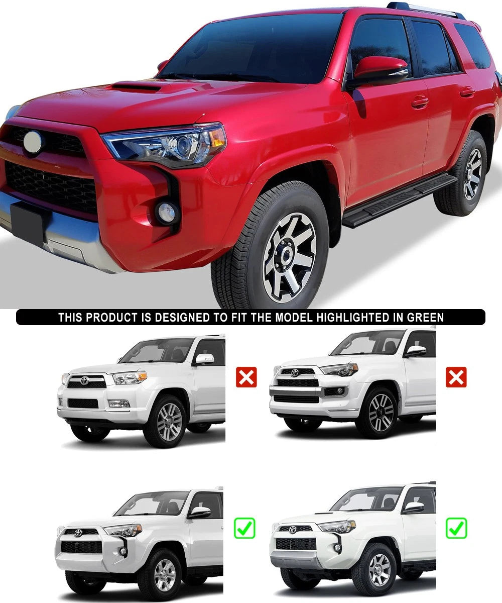 Nerf Bars for Toyota 4Runner SR5 (2014-2024) - Black