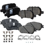 Set of 4 Brake Pads for Toyota Solara Avalon Camry (2006)