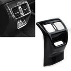Rear Air Outlet Vent Anti-Kick Panel for Honda Civic (2022–2023) Carbon Fiber