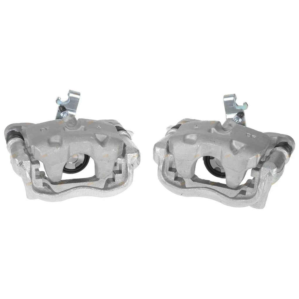 LH + RH Rear Disc Brake Calipers + Pads for Mazda 3 BM BN (2014 - 2019)