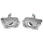 LH + RH Rear Disc Brake Calipers + Pads for Mazda 3 BM BN (2014 - 2019)