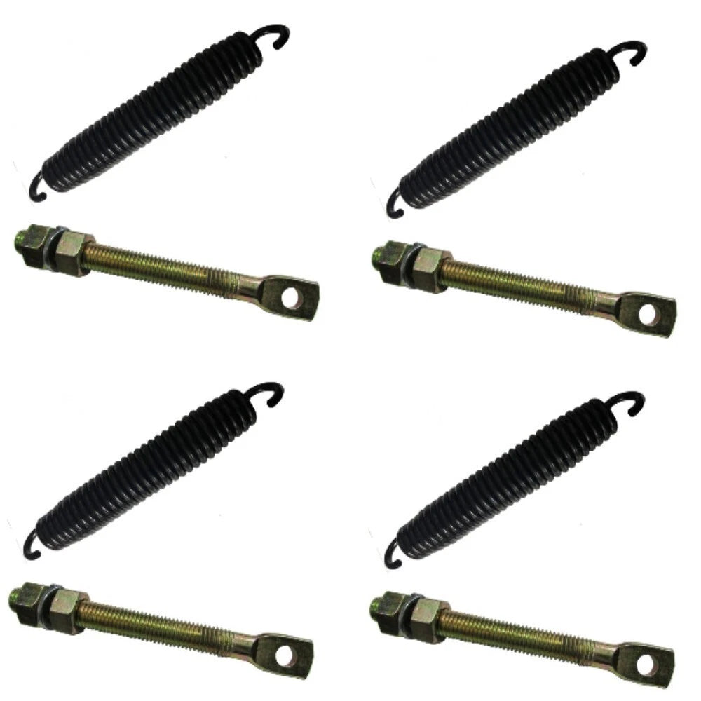 Set of 4 Snow Plow Trip Springs with Eye Bolts for Meyer, Fisher, Diamond Blade