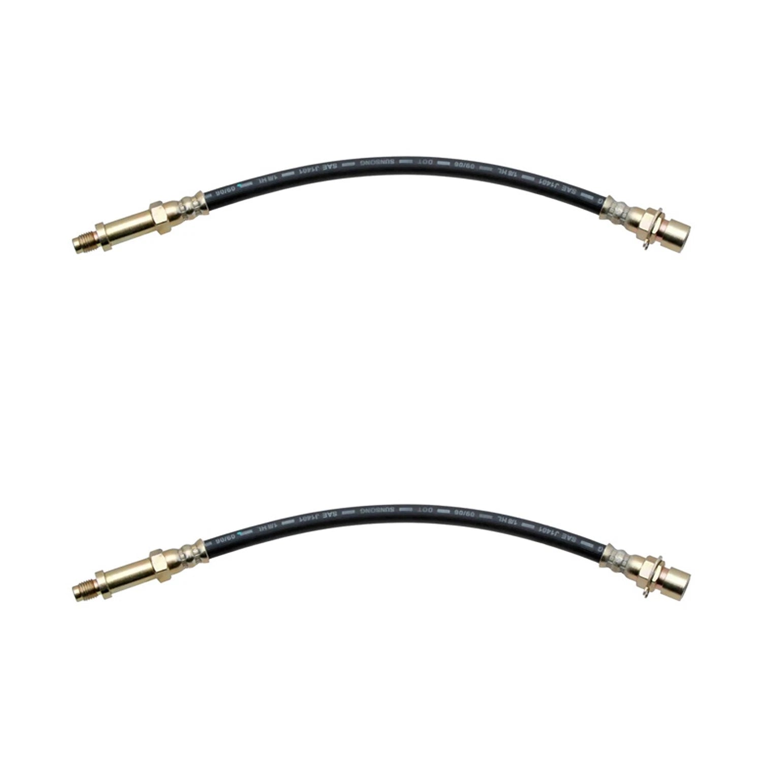 Set of 2 Front Brake Hydraulic Hoses for ACDelco 1000 Series C30 Panel I1000