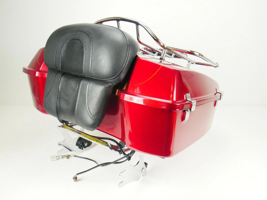 Chopped Tour Pak for Harley FLHTCSE2 (1995–2022) - Candy Cherry