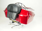 Chopped Tour Pak for Harley FLHTCSE2 (1995–2022) - Candy Cherry