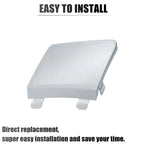 Bumper Tow Hook Cover for Volkswagen (Silver Tone)