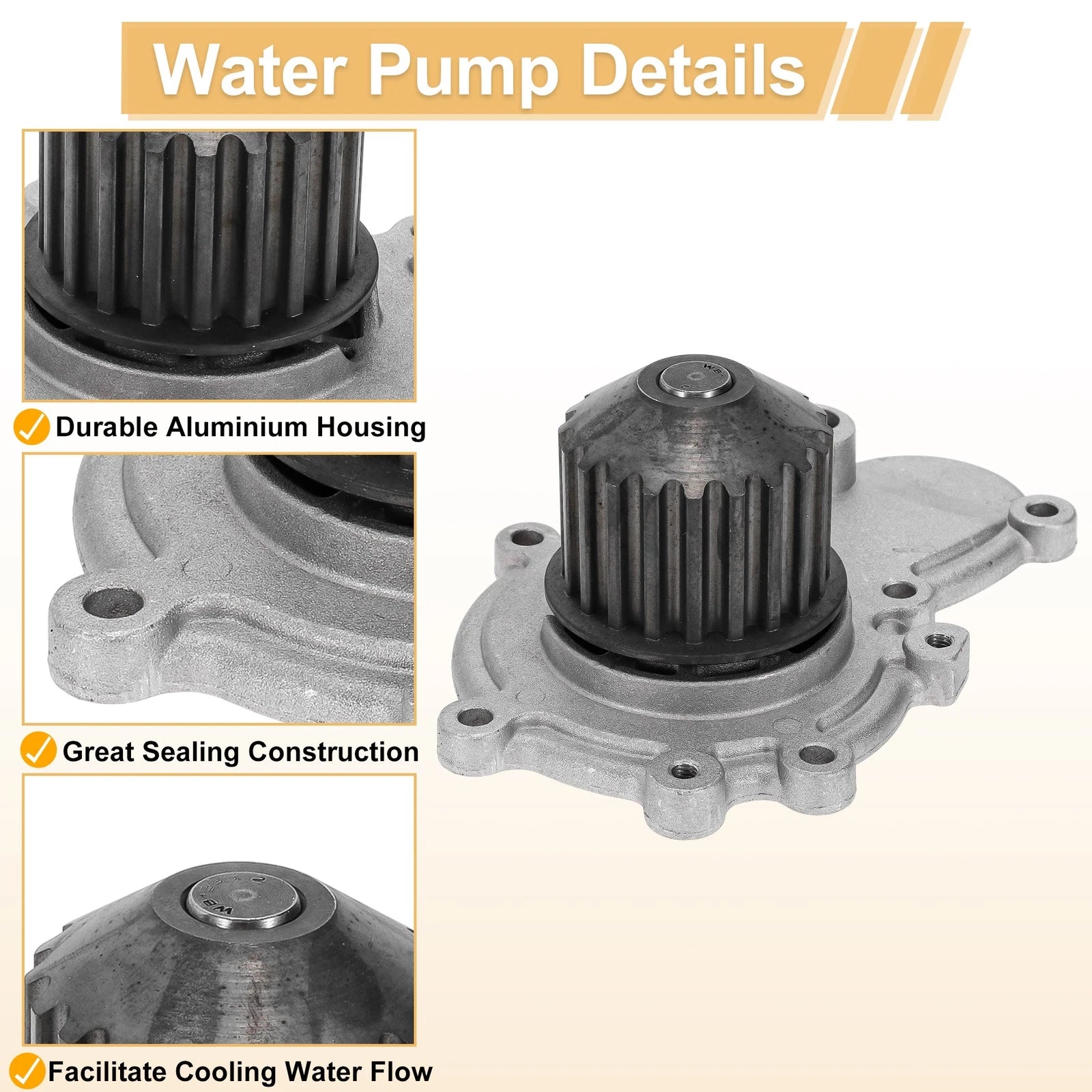 Timing Belt Water Pump Kit for Dodge Neon (1995–2005) No.TBK149BWP
