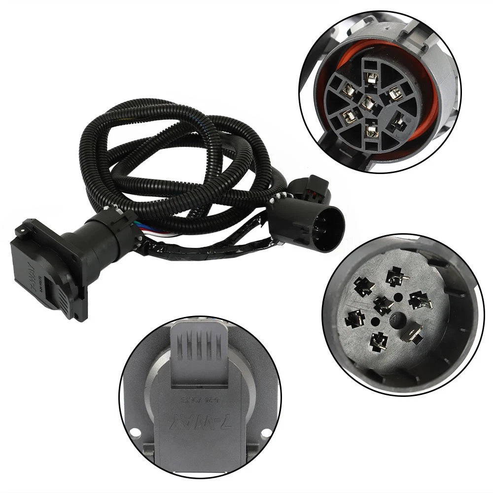 Truck Bed Trailer Wiring Harness for Ford Super Duty F250 F350 F450 F550 (2017–2022)