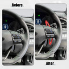 1 Pair Steering Wheel Paddle Shifters for Hyundai Elantra Sport (2017–2019) Aluminum Red