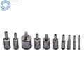 10 PCS Diamond Drill Bit Set 6mm - 30mm for Tiles Glass Ceramic