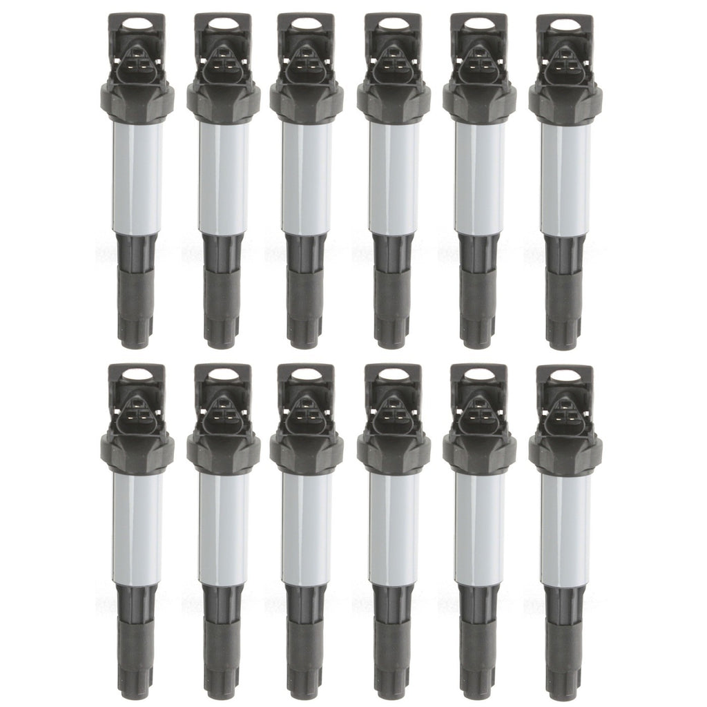 Set of 12 Ignition Coils for BMW 320 325 330 525 530 545 550 645 650 745 750 760